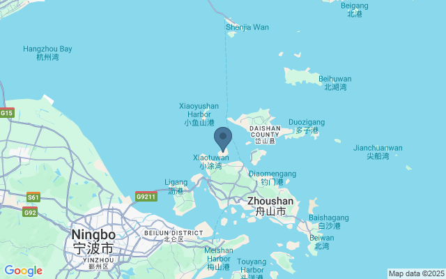 Kaart met locatie Changbai Shan